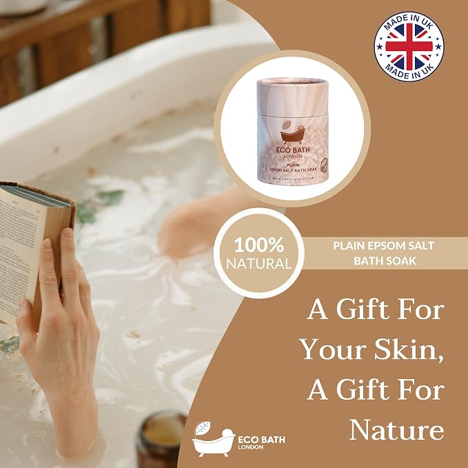 Eco Bath London Plain Unscented Epsom Salt Bath Soak - Image 6