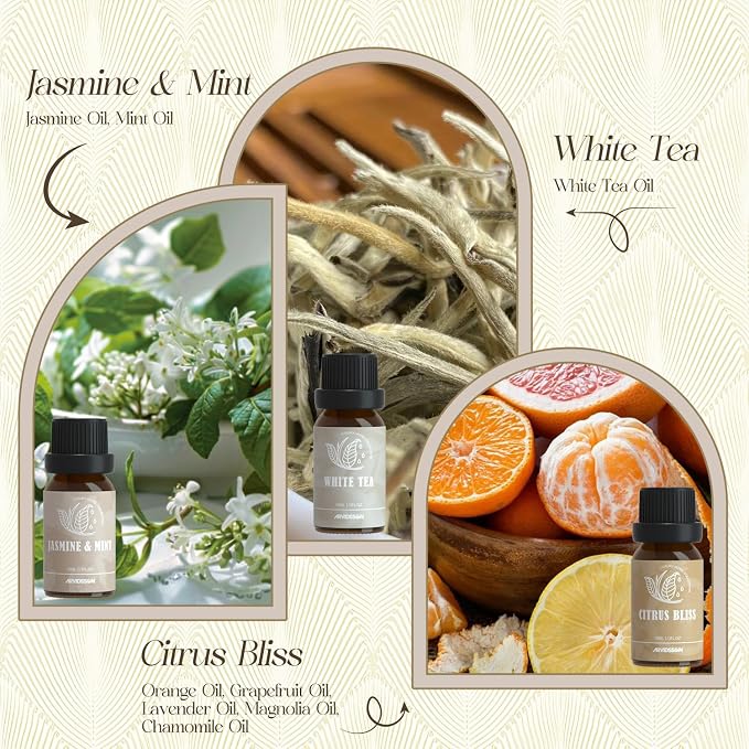 ARVIDSSON Hotel Diffuser Oils Gift Set, Hotel Essential Oils - Image 4