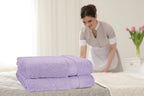 GLAMBURG 700 GSM Premium Cotton 2-Pack Oversized Extra Large Bath Sheet Set - Image 3
