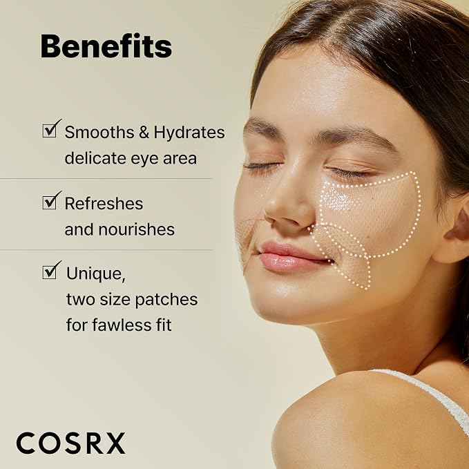 COSRX Advanced Snail Hydrogel Eye Patch, Gel Serum Mask, Puffy Under Eye - Image 5