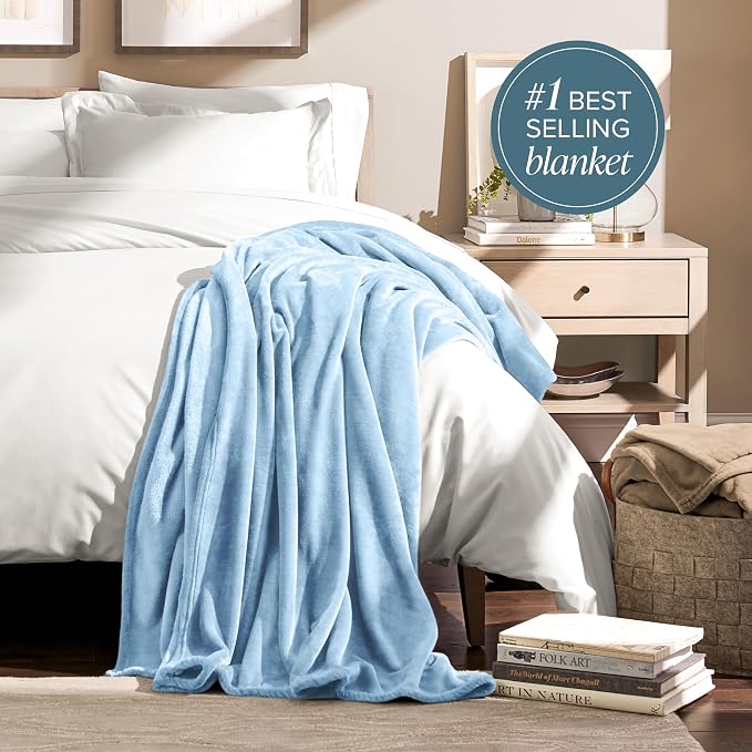 Bare Home Fleece Blanket - Image 3