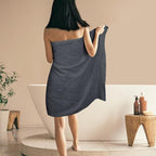 GLAMBURG 100% Cotton Oversized 2 Pack Bath Sheets 35x70, Ultra Soft Highly - Image 4