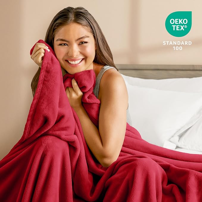 Bare Home Fleece Blanket - Image 4