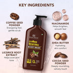 Botanic Hearth Coffee Tiramisu Body Wash – 5-in-1 Nourishing Cleanser - Image 2