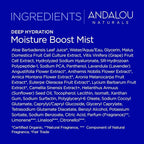 Andalou Naturals Face Mist, Moisture Boost Facial Spray - Image 6