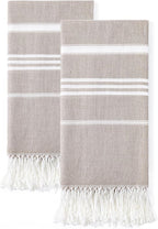 2 Packs Cotton Turkish Beach Towels Quick Dry Sand Free Oversized Bath Pool by ANTFUNYgivesmorechoices