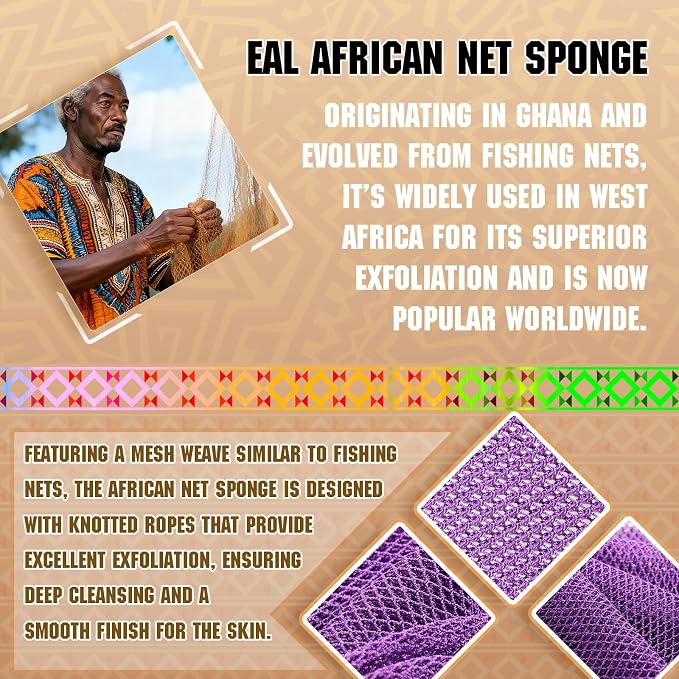 Authentic African Net Sponge - Image 3