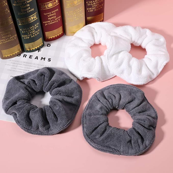IVARYSS Super Towel Scrunchies for Drying Hair, Absorbent and Soft Microfiber - Image 6