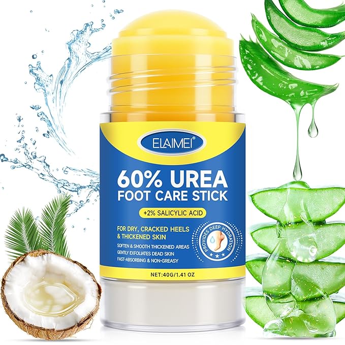 60% Urea Cream Stick plus 2% Salicylic Acid, Maximum Strength Urea Foot Cream by Unknown