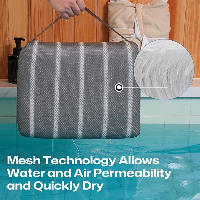 Hot Tub Cushion Pillow for Indoor or Outdoor Use, Hot Tub Accessories for Adults - Image 7