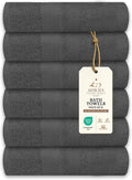 Large Bath Towels Pack of 6 – 24" x 50", 100% Cotton Terry – Soft, Quick-Dry & by ASTILTEXCottonTowels