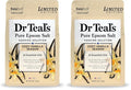Dr Teal's Epsom Salt Magnesium Soak, Limited Edition Cozy Vanilla Season by DrTeals