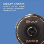 Brondell Shower Filter VivaSpring, Compact Rubbed Bronze – High Output - Image 7