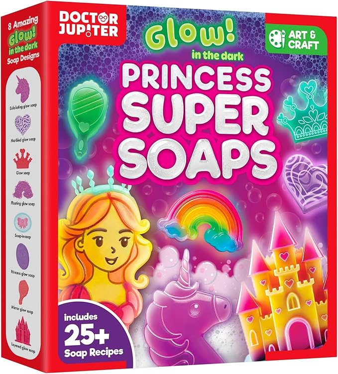 Doctor Jupiter Glow in The Dark Princess Soap Making Kit by DoctorJupiter