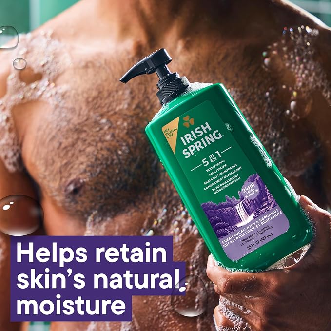 Irish Spring 5 in 1 Moisturizing Body Wash - Image 5