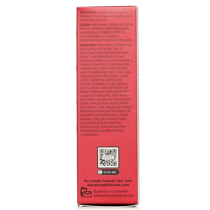 Advanced Clinicals Dark Circle Caffeine Under Eye Serum - Image 9