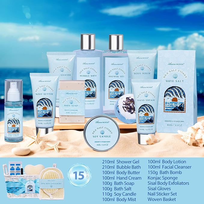 Gifts for Women, Birthday Gifts for Women, Bath and Body Gift Set, Self Care - Image 2