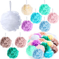 CHENGU 50 Pack Loofah Sponge Bath Sponge Shower Loofah Mesh Shower Ball Bath by CHENGU