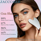 Ice Roller for Face&Eyes with Gua Sha Facial Tool, 3-Pcs Stainless Steel Facial - Image 2