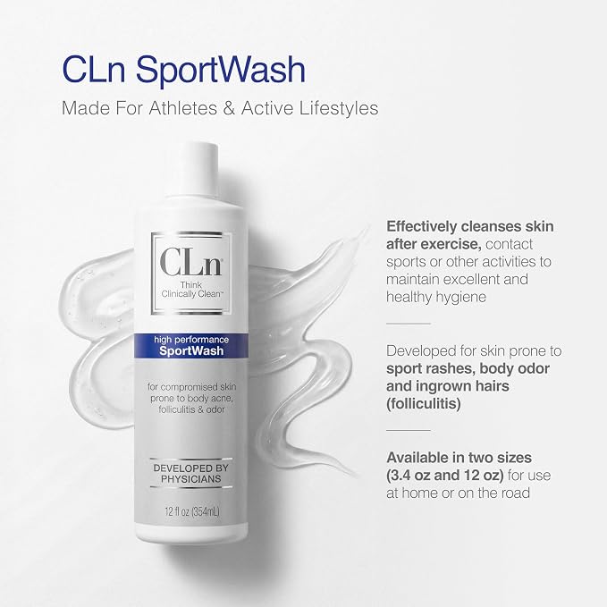 CLn® SportWash – High-Performance Sport Body Wash, - Image 6