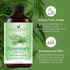 Handcraft Blends Rosemary Essential Oil – 1 Fl Oz – 100% Pure and Natural – - Image 4