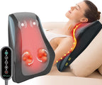 Snailax Back Massager with Heat – 3D Shiatsu Massage Pillow by Snailax