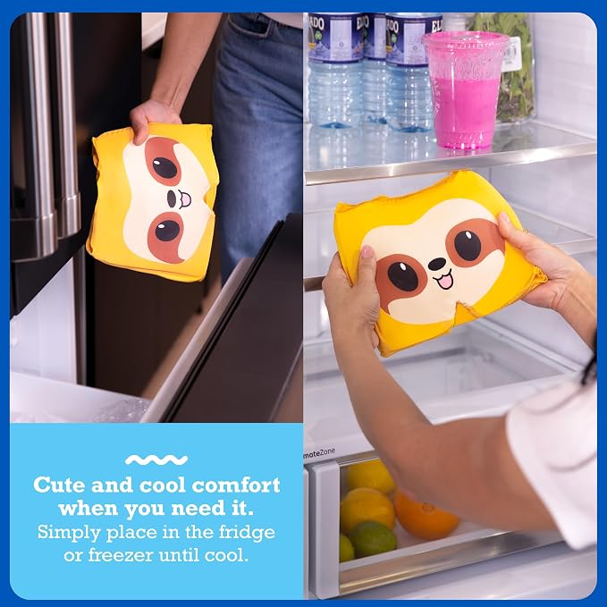 Happy Helpers Sloth Cooling Headache Cap by Relatable, Post Workout Recovery - Image 4