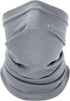 TICONN Neck Gaiter Face Cover Scarf, Neck Warmer Breathable Sun & Wind-proof by TICONN