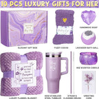Birthday Gifts for Women Self Care Get Well Soon Gifts, Lavender Relaxing Spa - Image 9