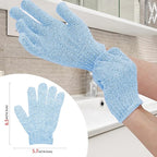 4 Pairs Bath Gloves, Exfoliating Body Scrub Mitts - Image 2