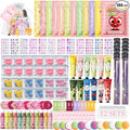 144 Pcs Spa Party Decorations for Girls, Spa Birthday Party Supplies Include by Unknown