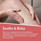 Arnica Sore Muscle Massage Oil for Massage Therapy - Image 5