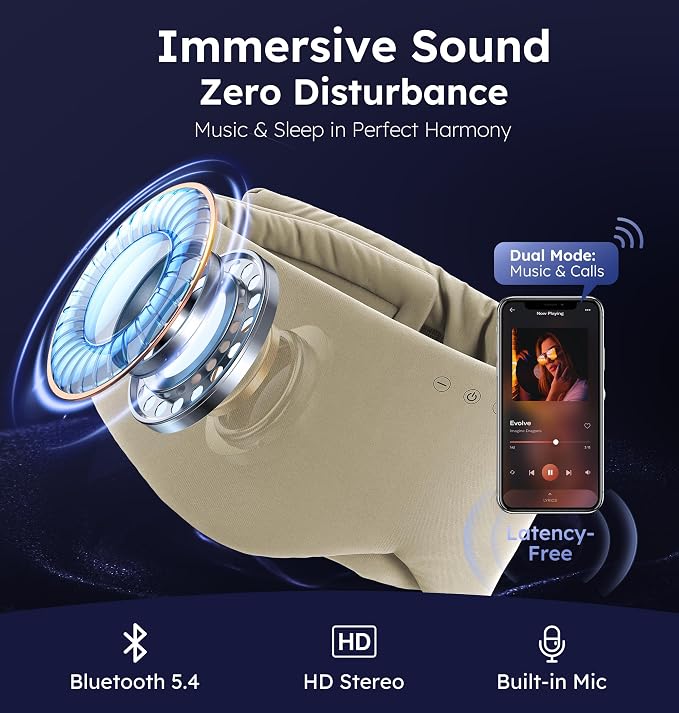 Luxury Bluetooth 5.4 Sleep Mask - Image 3