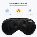 Cooling Eye Mask for Sleeping – Reusable Hot & Cold Gel Eye Mask - Image 4