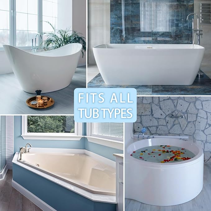 Poemland Bath Pillow for Tub, Luxury Bath Pillow Soft 4d Mesh, Bathtub Pillow - Image 5