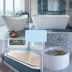 Poemland Bath Pillows for Tub, Luxury Bath Pillow Soft 4d Mesh, Bathtub Pillow - Image 5