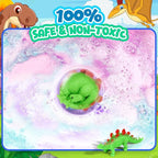 Bath Bombs for Kids with Dragon Toys Inside, Easter Basket Stuffers for Toddlers - Image 6