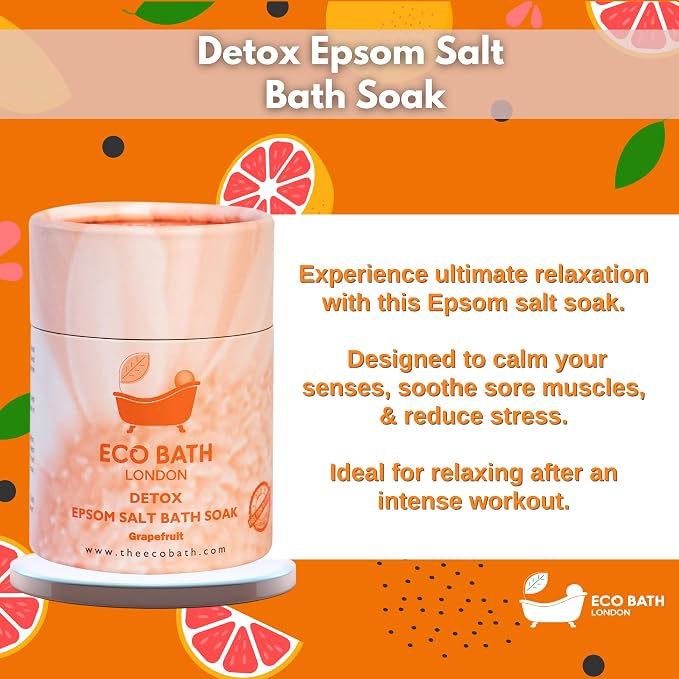 Eco Bath London Detox Epsom Salt Bath Soak - Image 2