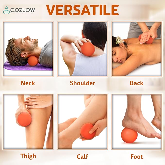 COZLOW Double Lacrosse Silicone Massage Ball - Image 5