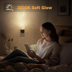 JandCase Night Lights Plug into Wall, Dimmable Night Light Pulg in, Globular - Image 4