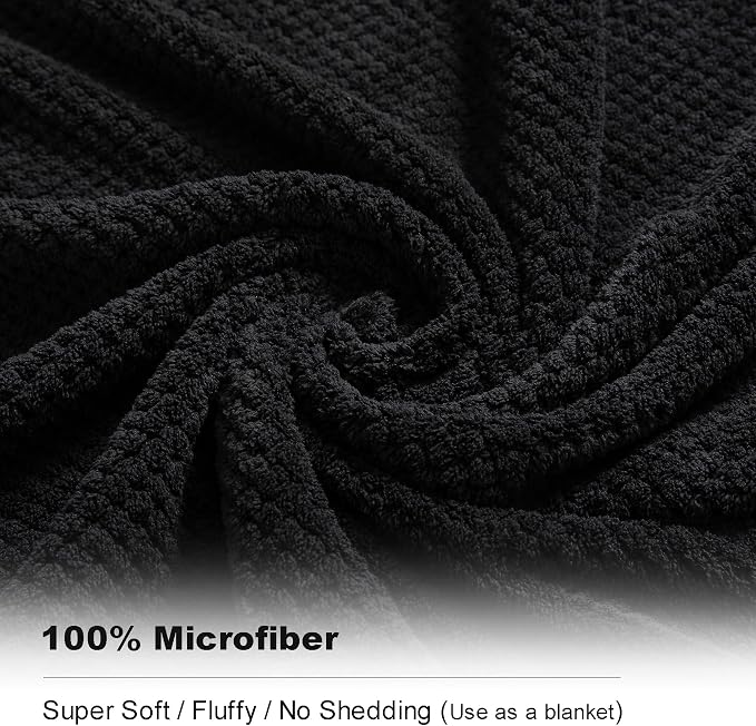 Smuge 2 Piece Hand Towels Set, 100% Microfiber - Image 3