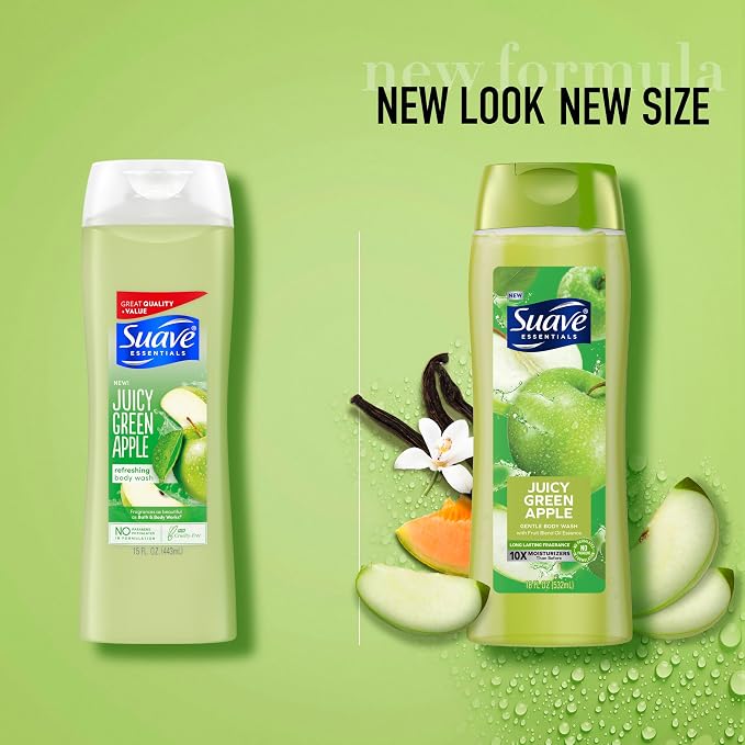 Suave Moisturizing Body Wash, - Image 3