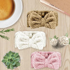 LAPOHI 3 Pack Microfiber Bowtie Headbands - Image 7