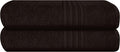 BOUTIQUO Cotton 2 Pack Bath Towel Set 28x55, Eco-Friendly Large Bath Towels by BOUTIQUO
