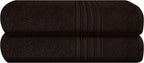 BOUTIQUO Cotton 2 Pack Bath Towel Set 28x55, Eco-Friendly Large Bath Towels by BOUTIQUO