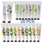 spa luxetique 20 Pack Hand Cream Bulk Mini Hand Lotion Set by spaluxetique