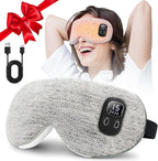 Heated Eye Mask, Cordless Rechargeable Eye Compress, Eye Relief, Improved Sleep by YABORAS
