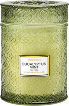 Eucalyptus Mint Scented Candles, Large Natural Soy Candle, 88 Hours Burning Time by MiraScents