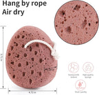 3 Pcs Bath Sponge for Women, Body Wash Sponges Loofah Body Scrubber, 3 Colors & - Image 7