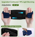 Sleep Mask with Headphones Bluetooth 5.4, LC-dolida Wireless Music Eye Mask - Image 6